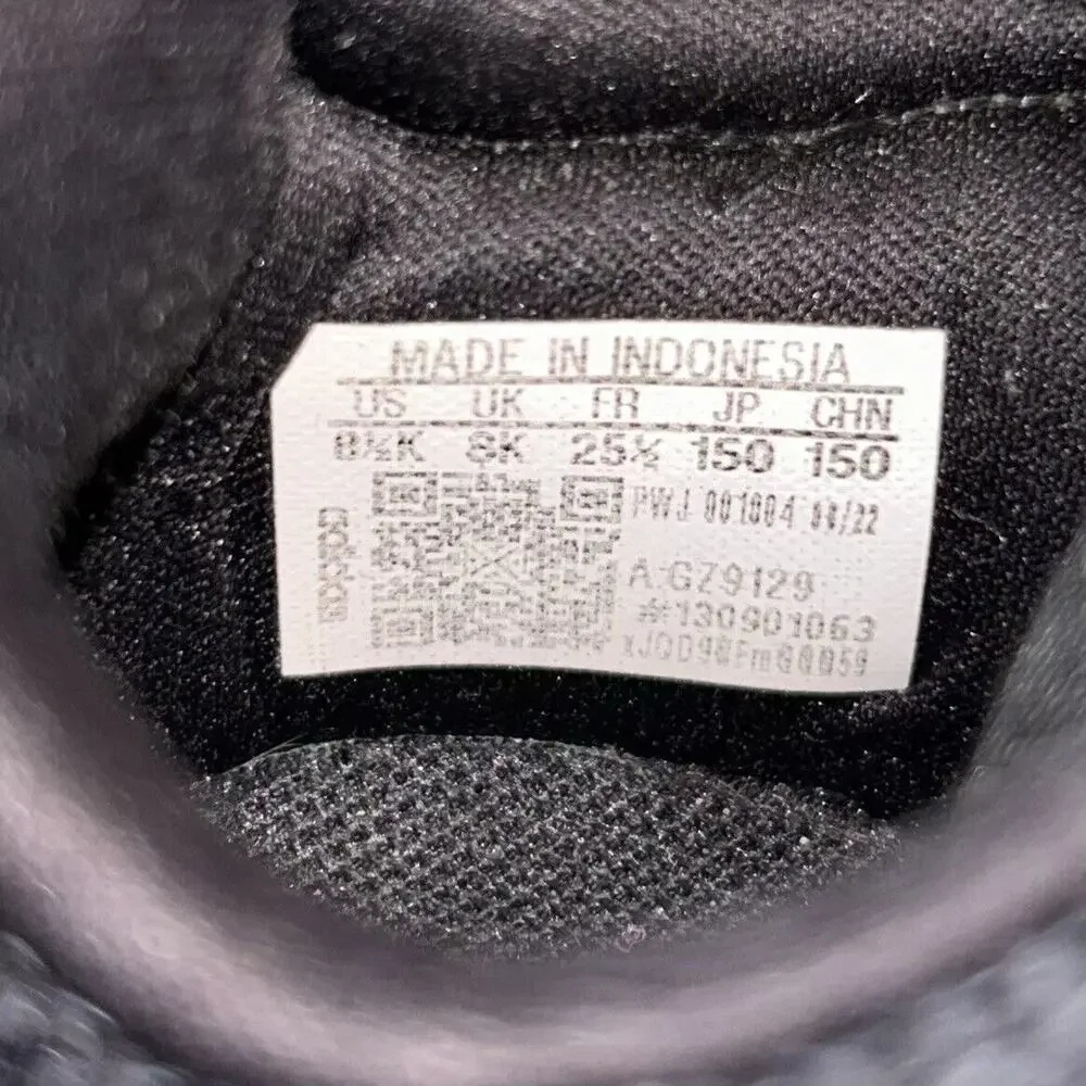 Adidas Racer Youth US Size 8.5K TR21 Triple Black Sneaker Shoes GZ9129